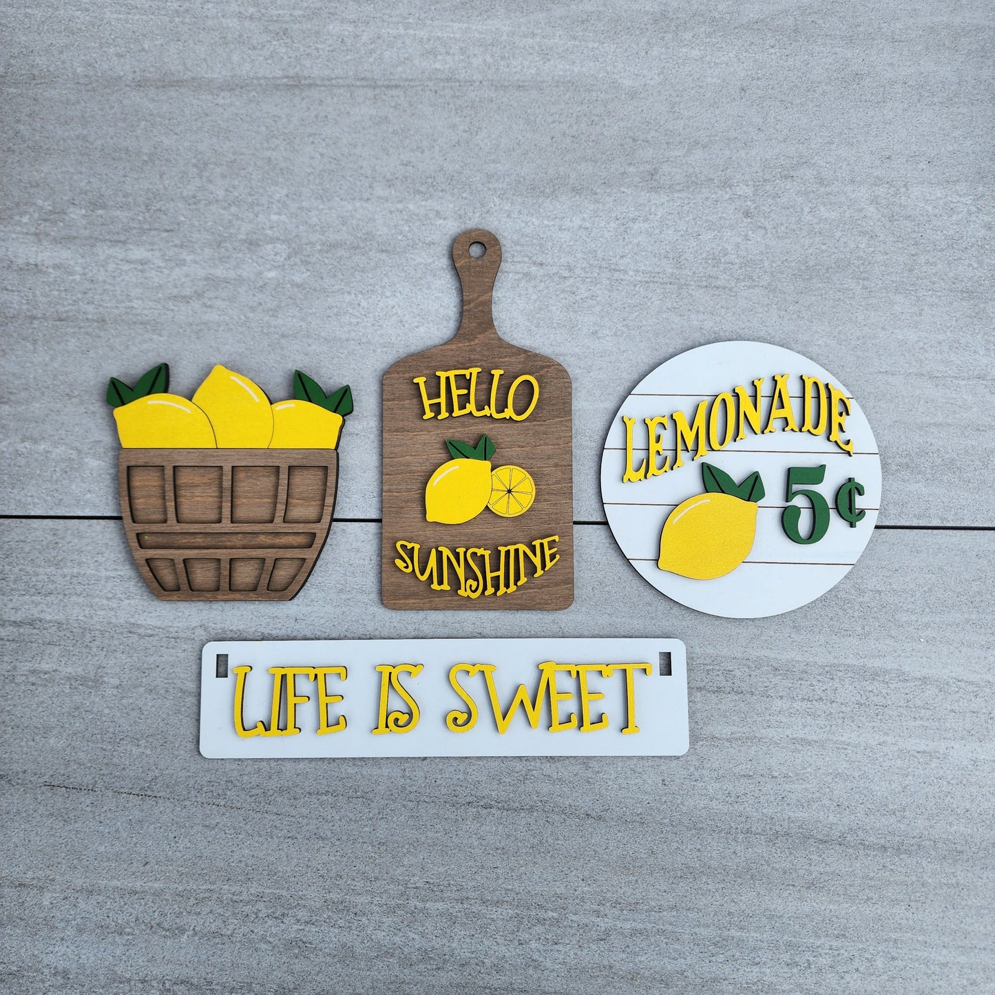 Lemon Shelf Inserts-Inserts Only