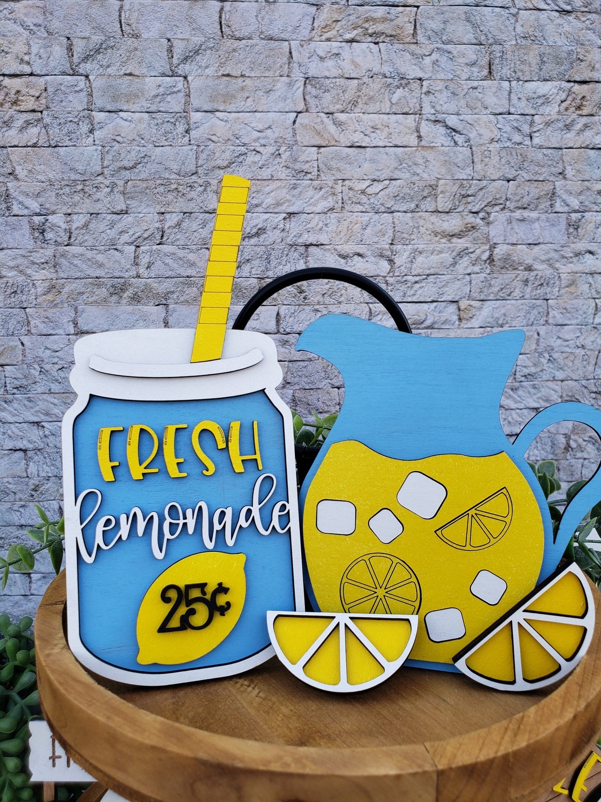 Lemonade Tier Tray