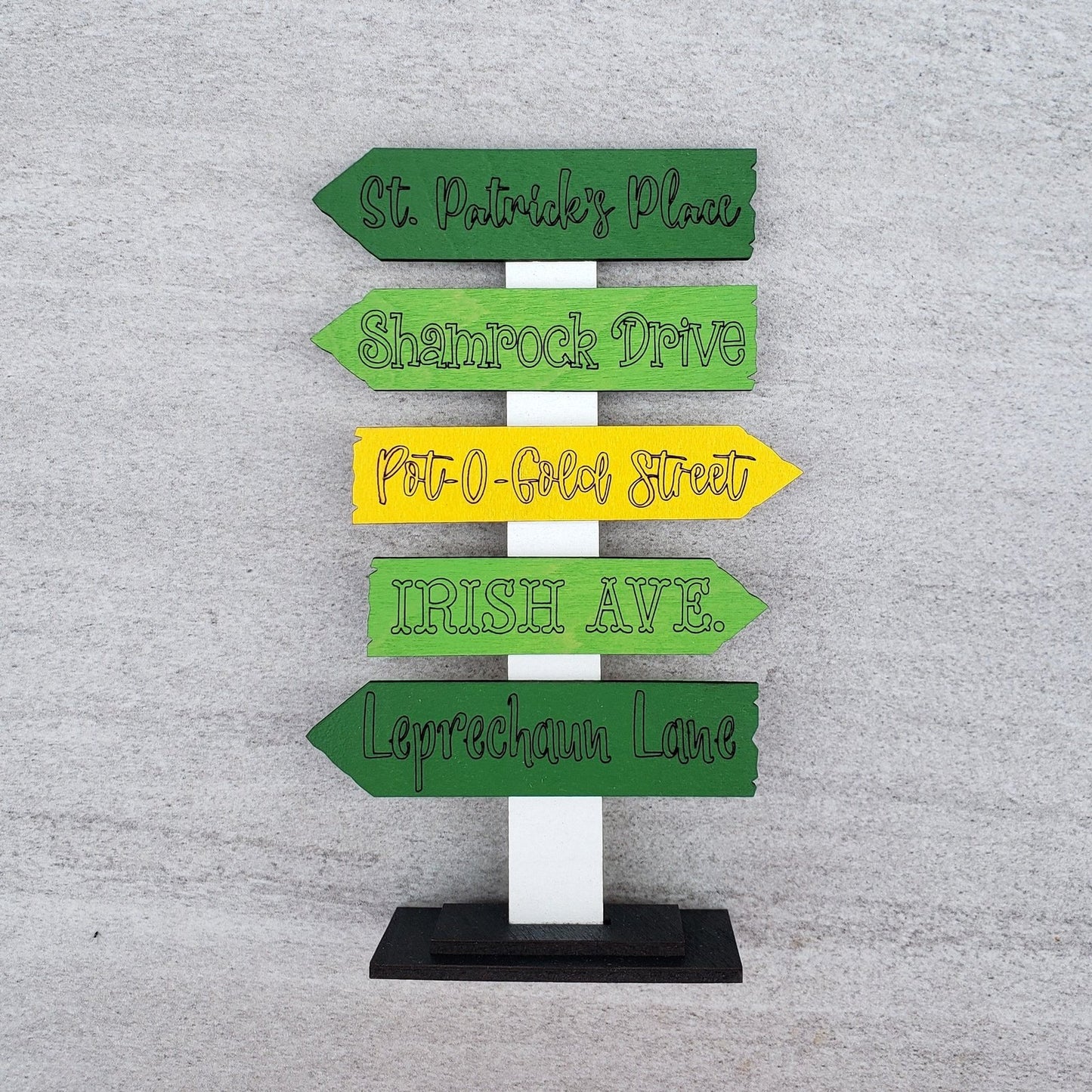 St. Patrick's Day Tiered Tray Set