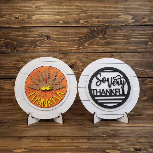 Thanksgiving Decorative Rounds