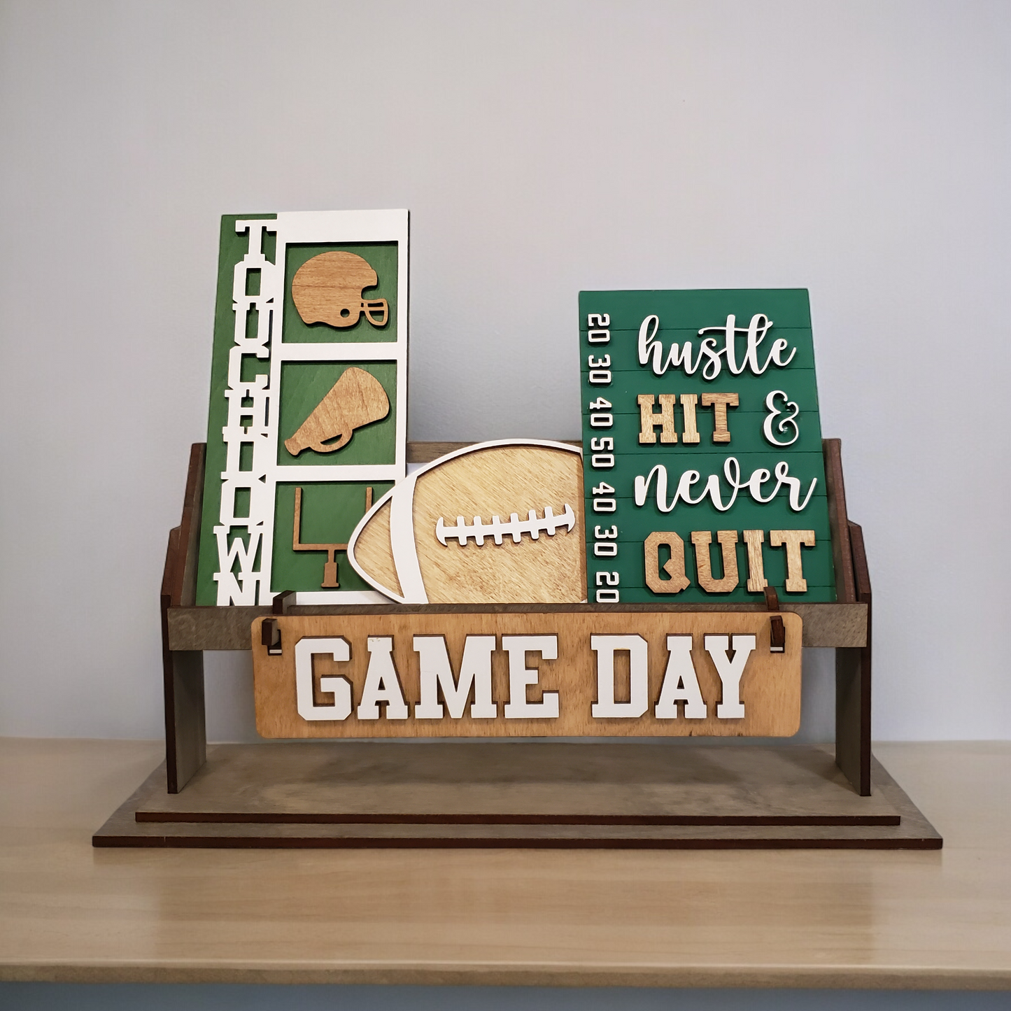 Football Shelf Inserts- Inserts Only