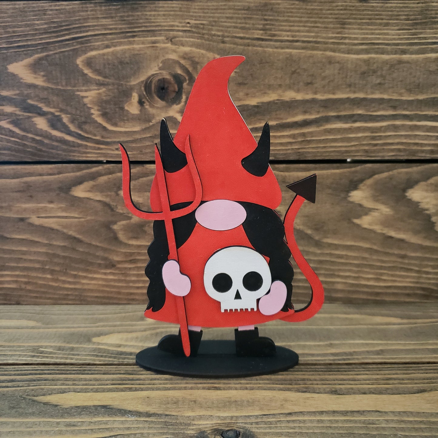 Standing Halloween Costumed Gnomes