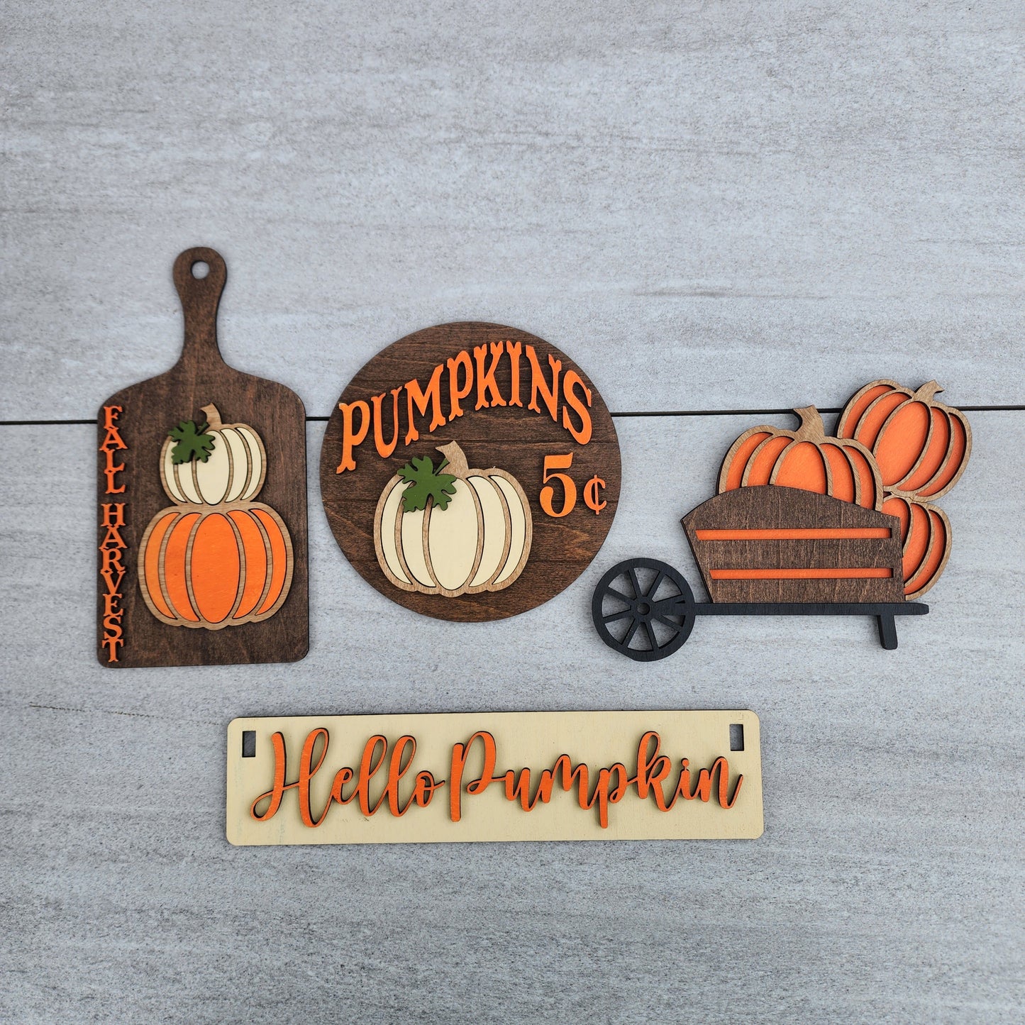 Pumpkin Shelf Inserts- Inserts Only