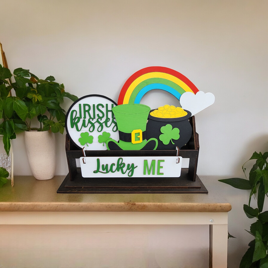 St. Patrick's Day Shelf Insert- Inserts Only