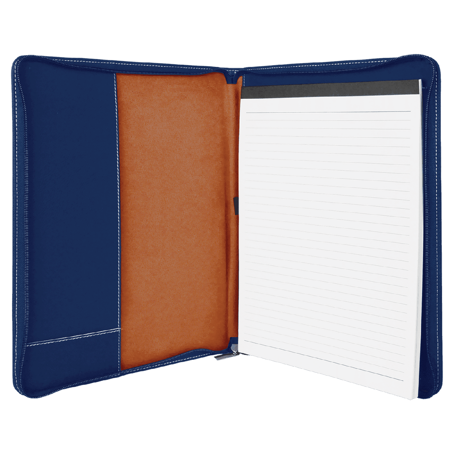 9 1/2" x 12" Portfolio with Notepad and Zipper