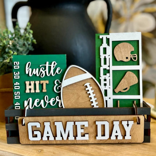 Football Shelf Inserts- Inserts Only