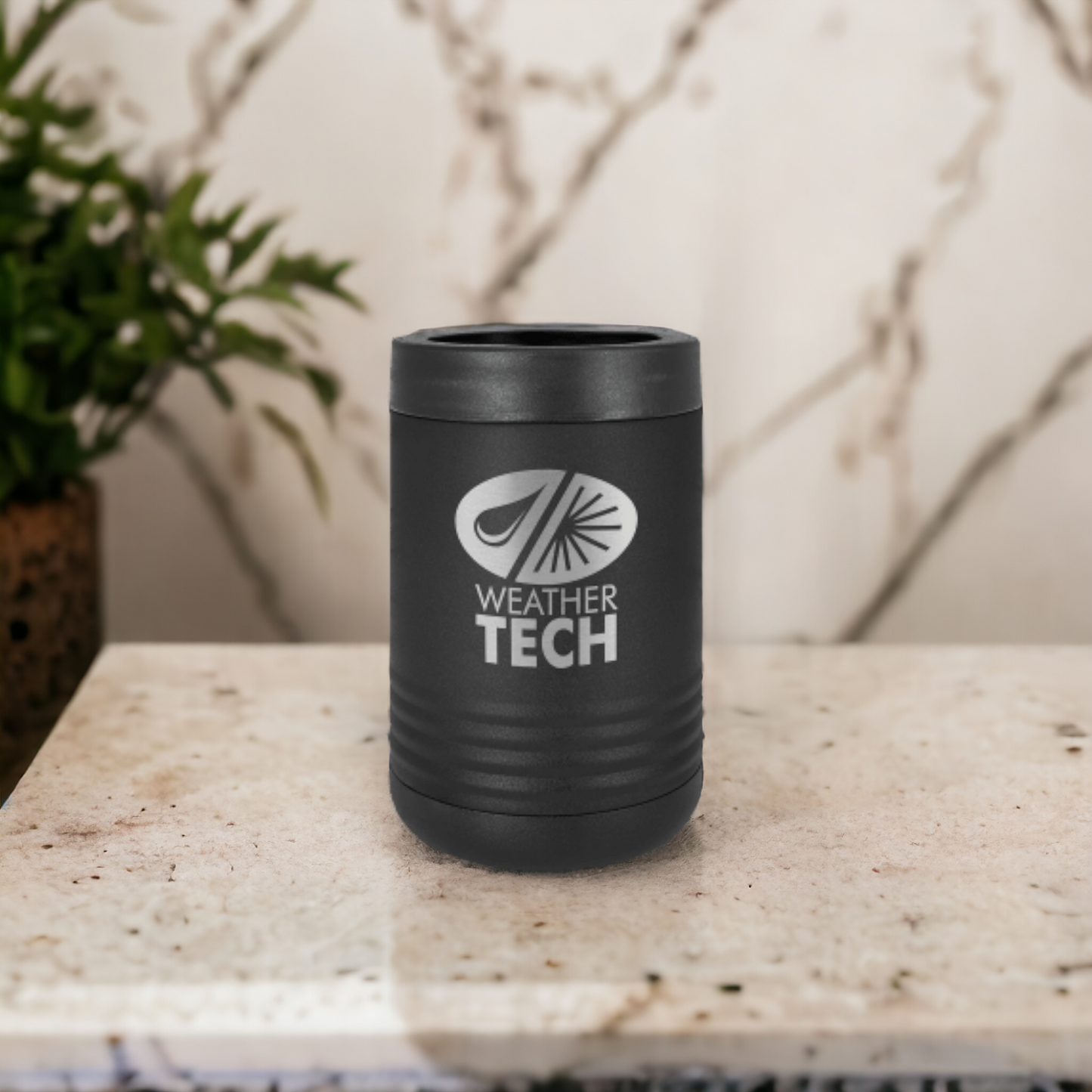 Customizable Stainless Steel Engraved Can Holder - Showcase Your Logo with Elegance and Style