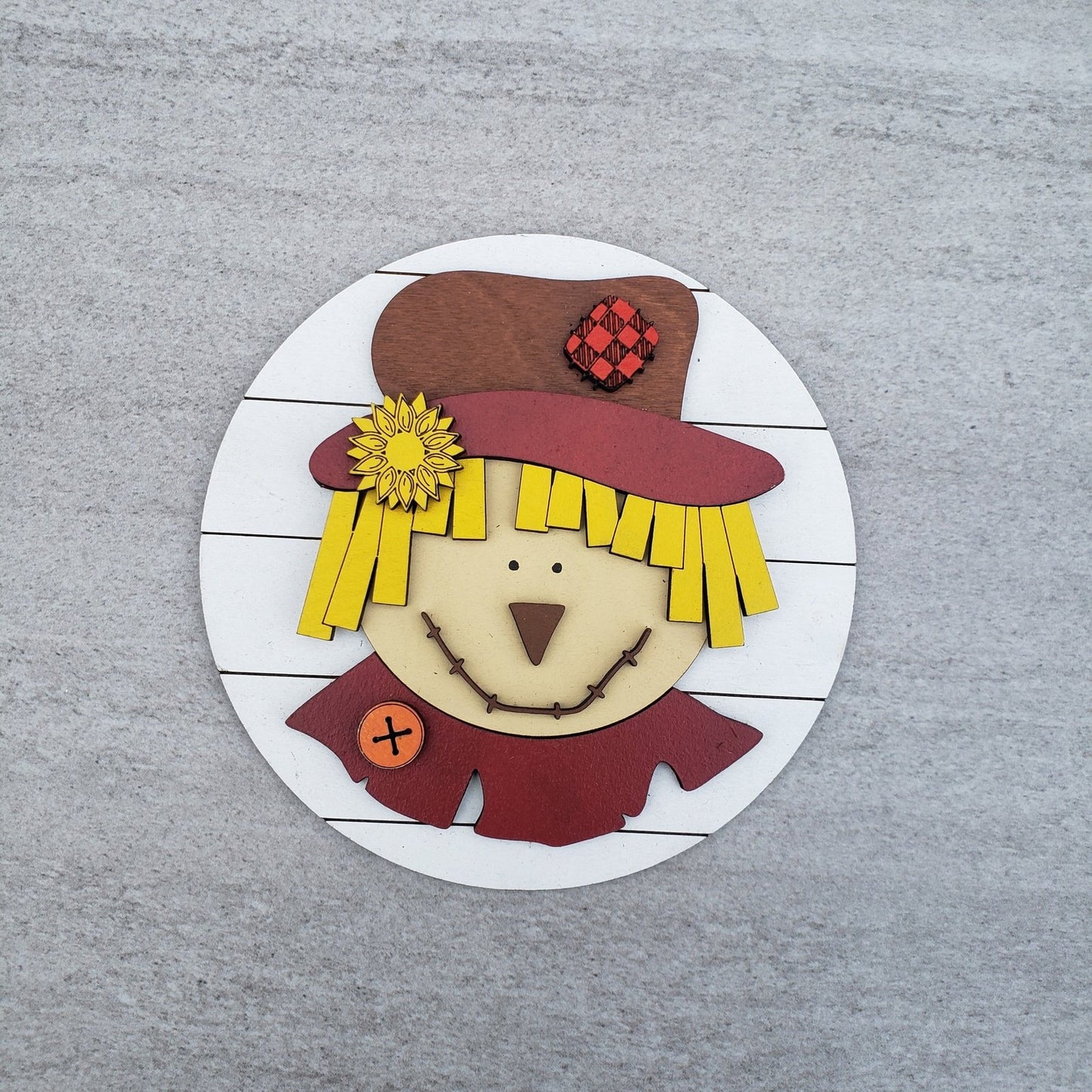 Scarecrow Tiered Tray Set