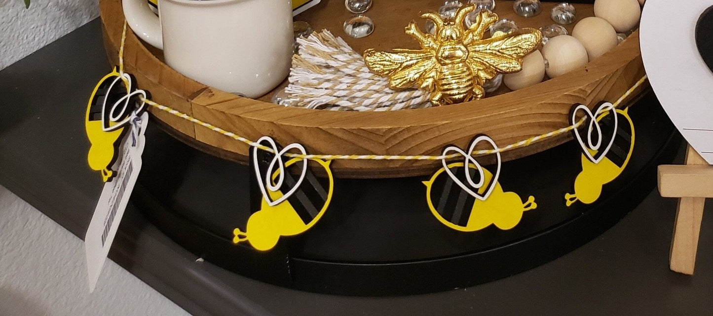 Bee Themed Tiered Tray